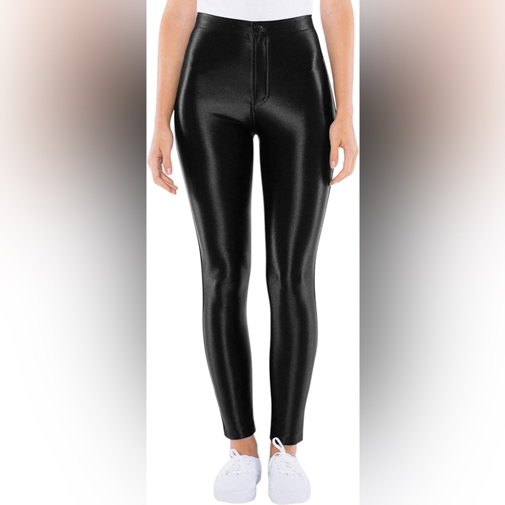Black American apparel disco pant